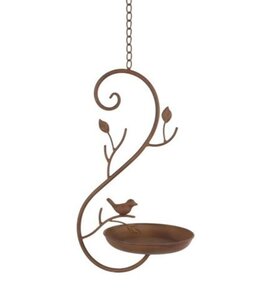 Countryfield # Hanger Vogel voeder mat bruin-L23,5B18H70CM