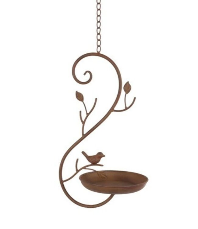 Countryfield # Hanger Vogel voeder mat bruin-L23,5B18H70CM