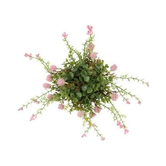 Countryfield Deco halve bol Echinops/eucalipthus L roze-15B30H30CM