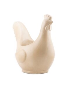 ## wordt niet verzonden - Aardewerk bakje kip L - 24,5x14x22cm