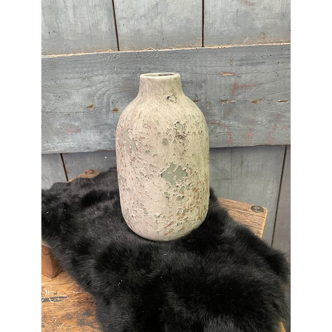# wordt niet verzonden - Bottle Basic Green Vintage S D.12 H.19