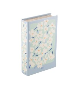 Opbergboek koffietafel daisies 24x16cm