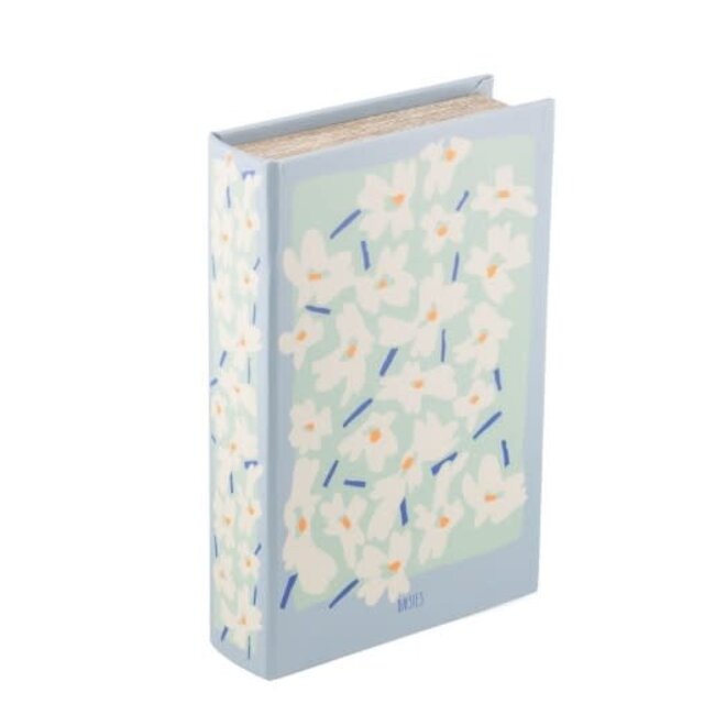 Opbergboek koffietafel daisies 24x16cm