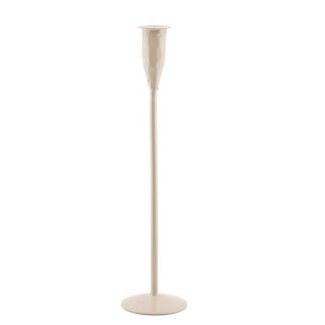 Kaarsenstandaard 30cm beige