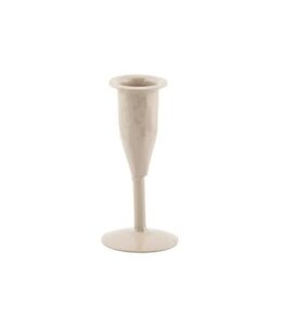 @ Kaarsenstandaard 15cm beige