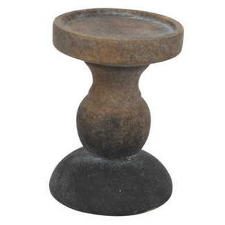 Countryfield Kandelaar ro Reuben M grijs-L11,5B11,5H16CM