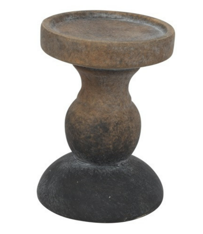Countryfield # Kandelaar ro Reuben M grijs-L11,5B11,5H16CM