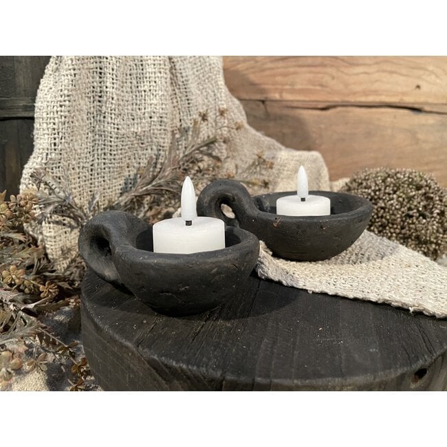 Countryfield # Witte LED waxinelichtjes 4 cm