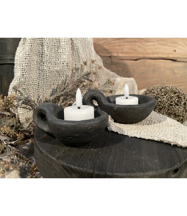Countryfield # Witte LED waxinelichtjes 4 cm