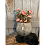 # Wordt niet verzonden - Planter Oval DeLuxe Ancient Clay S 25x18x23