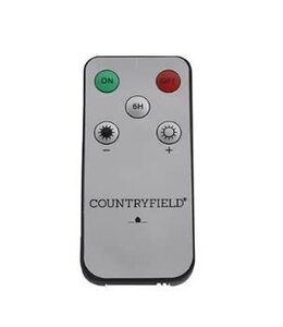 Countryfield @ Afstandsbediening v/kaarsen led Lyon zwart-L4B0,6H8,5CM