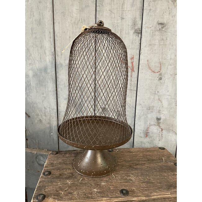 Countryfield # Theelichth ro Bamhi L roest-L18B18H34CM - (excl. deco)