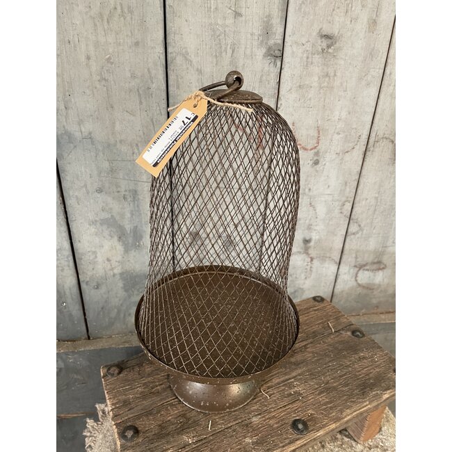 Countryfield # Theelichth ro Bamhi L roest-L18B18H34CM - (excl. deco)