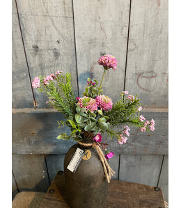 Countryfield # Dahlia Pompon Boeket paars-L33B20H14CM
