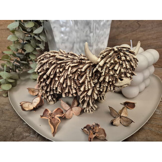 Countryfield Bizon Dorkas S bruin-L18B8,5H13CM - hooglander