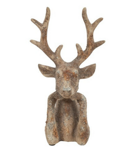## wordt niet verzonden - Hert Zen M grijs-L17B11,5H30,5CM
