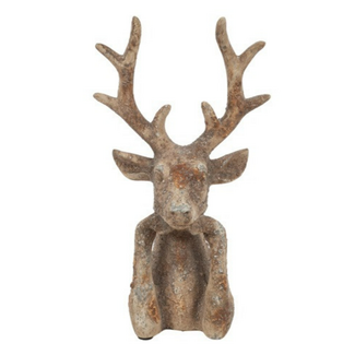 # wordt niet verzonden - Hert Zen M grijs-L17B11,5H30,5CM