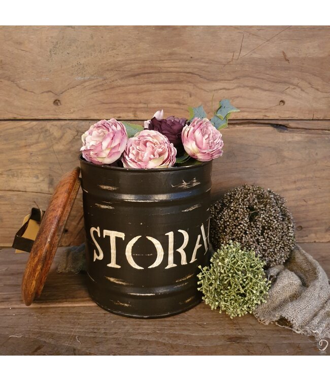 # Voorraadbus Storage  medium - metaal - 20 x 25 cm