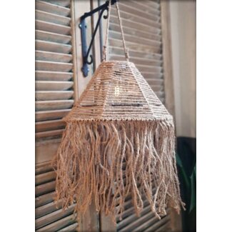 Countryfield Hanglamp LED solar ro Tobias naturel-L36B36H22CM 807990