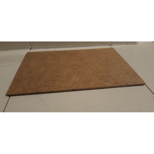 747 - Afbeelding op hardboard - berenklauw - 14 x 19 cm