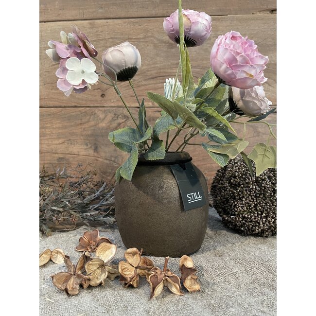 Oudroze rozen boeket