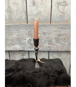 # Kaarsenstandaard zwart - 6 x 16 cm