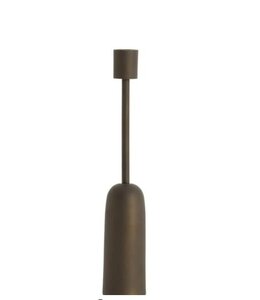 @ Candle stick Ø5x28 cm YASILO dark bronze
