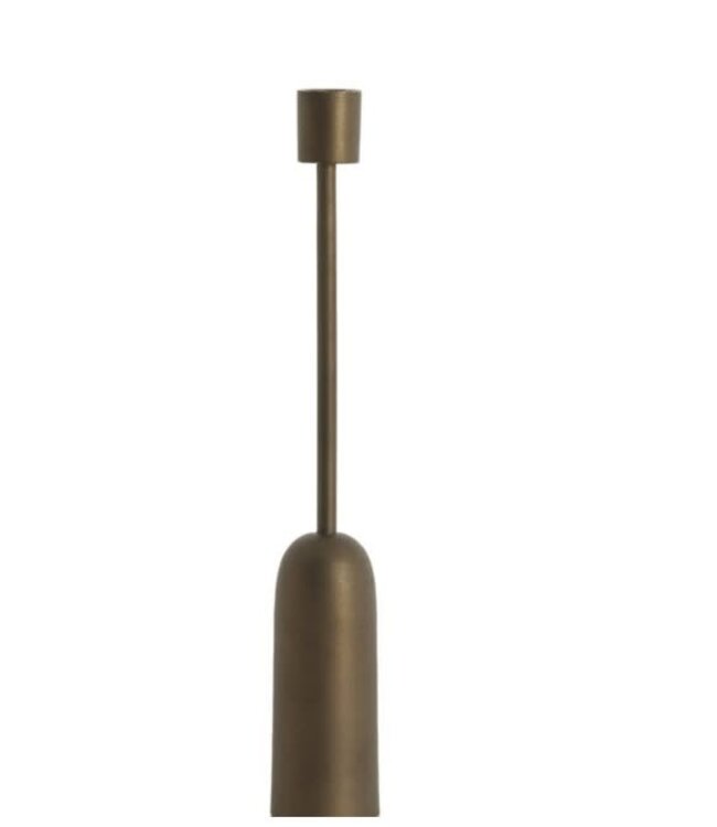 # Candle stick Ø5x33,5 cm YASILO dark bronze