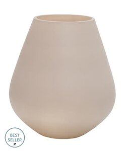 # Vaas Tasman S matte ivory Ø18 x H20 cm