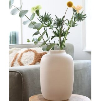 Vaas Artic XS matte ivory Ø17 x H24 cm