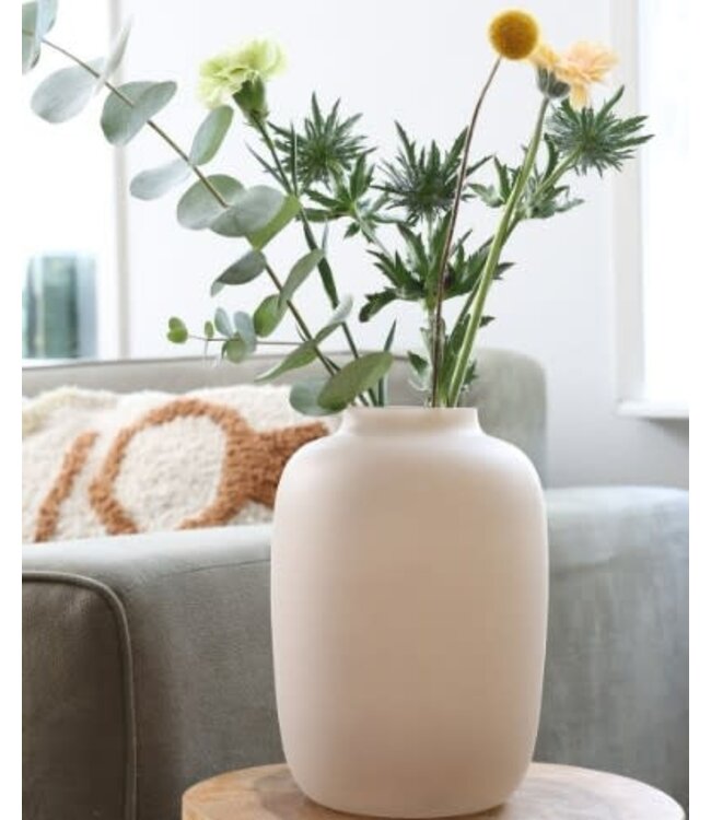 # Vaas Artic XS matte ivory Ø17 x H24 cm
