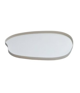 # Dienblad Bariri S ivory L35 x B30 x H2 cm