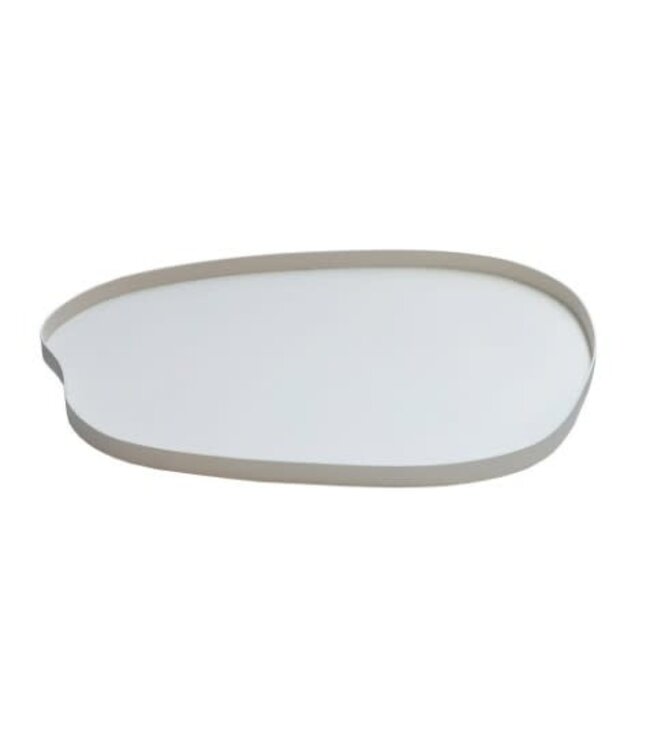 # Dienblad Bariri S ivory L35 x B30 x H2 cm