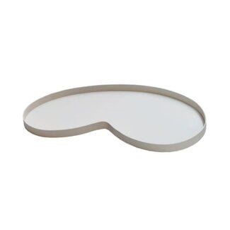 Dienblad Villeta S ivory L45 x B24 x H2 cm