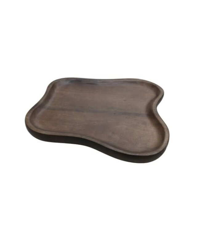 # Dienblad Breckenridge M walnut Ø35 x H35 cm