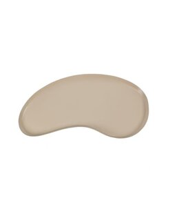 # Metalen dienblad kidney sand - 57,5x27,5x2cm