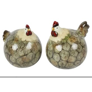 Countryfield # kip dik tim m a2 grijs/bruin - 11,0 x 13,0 x 13,0 cm - per stuk