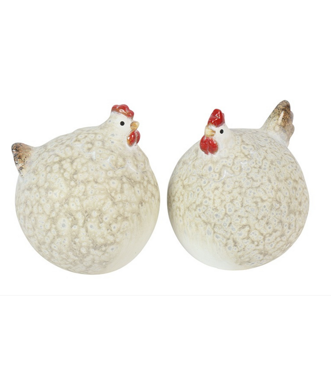Countryfield # Kip dik Pru beige - per stuk ca. 18 x 18 cm