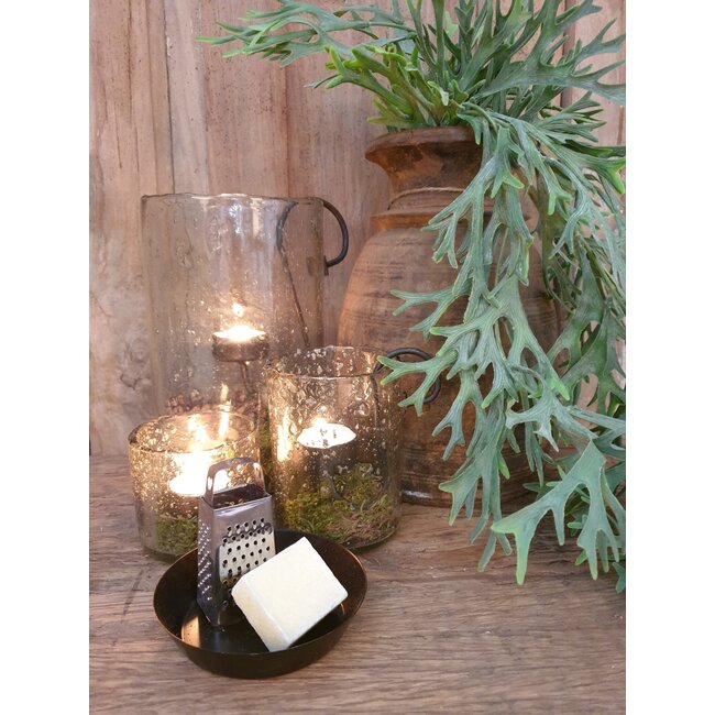 # GG - metalen waxinelichthanger - 10 x 5 x 10 cm