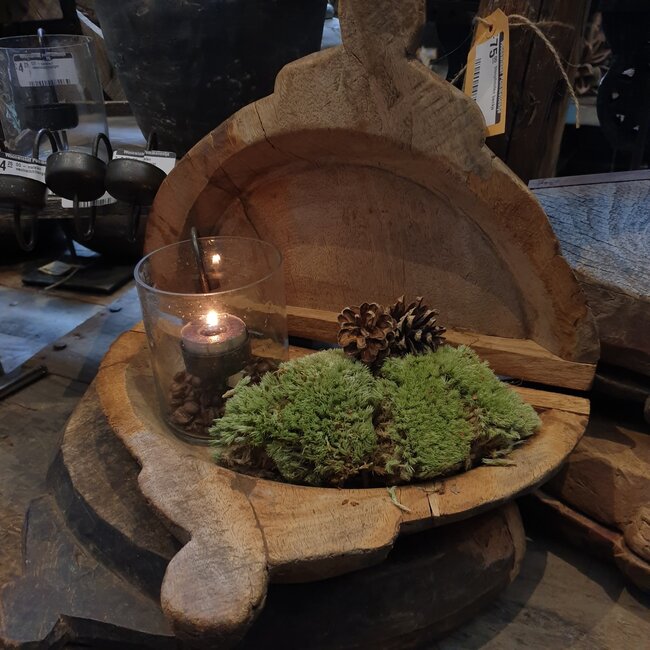 # GG - metalen waxinelichthanger - 10 x 5 x 10 cm