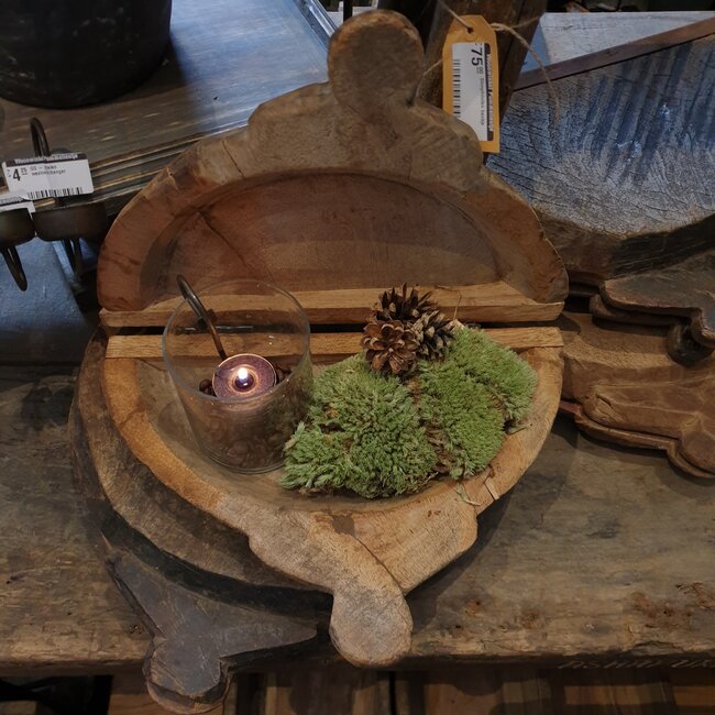 # GG - metalen waxinelichthanger - 10 x 5 x 10 cm