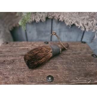 # Decoratieve houten kwast - ca. 15 cm