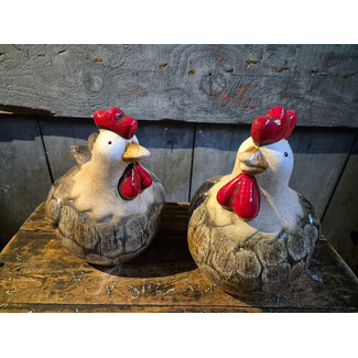 Countryfield # Dikke kip - ca.  18 x 18 x 20 cm - per stuk