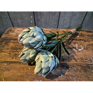 Countryfield # Bundel van 3 artichokken - groen - 35 cm