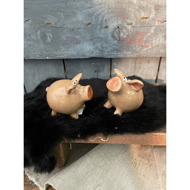 Countryfield ## Varken - aardewerk - per stuk - ca.  9 x 6 x 7 cm