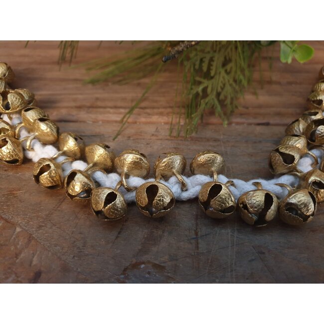 ## Bronzen/Gouden belletjesstreng -