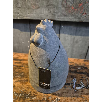 ## wordt niet verzonden - CANDLEHOLDER EGG AND CHICKEN MAJESTIC VINTAGE D.11 H.18