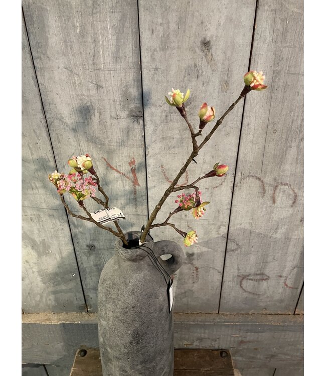 Countryfield # Esdoorn fruit tak Quince S roze-L55B12,5H2,5CM