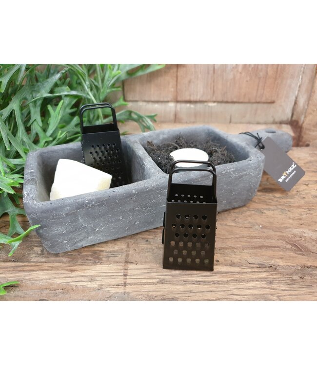 # Zwarte mini rasp
