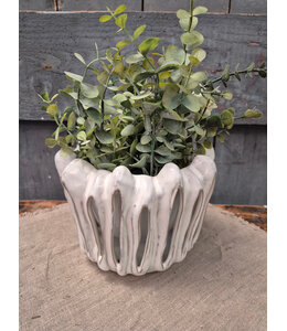 Countryfield Bloempot - aardewerk - ca.  19 x 14 cm